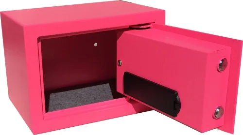 Miniatura 3 de Caja de seguridad electrónica digital de pared para pistola de joyería Efectivo ValuABLE (PINK)
