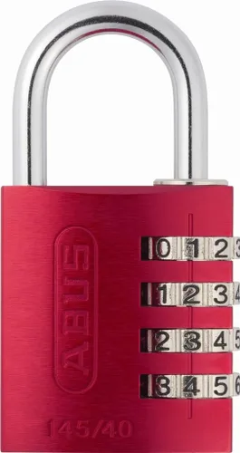 Miniatura 9 de ABUS 145/30 Candado de combinación no-TSA para maletas rígidas, equipaje, reajustable, color amarillo