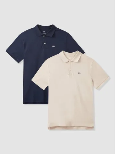 Miniatura 2 de GAP Polo con logotipo de 2 unidades para hombre