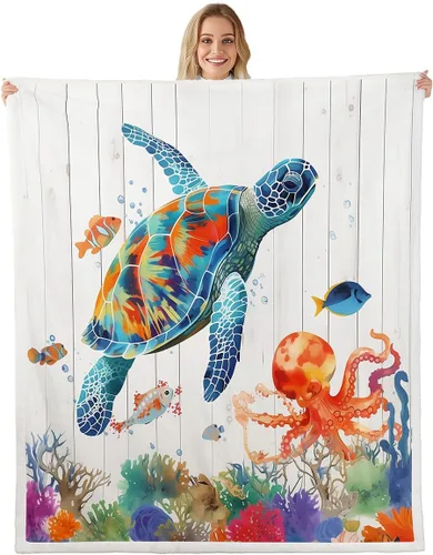 Miniatura 35 de Erosebridal Manta deportiva para niños, manta de forro polar de retazos de fútbol, patrón geométrico de bolas, manta Sherpa para niños y niñas