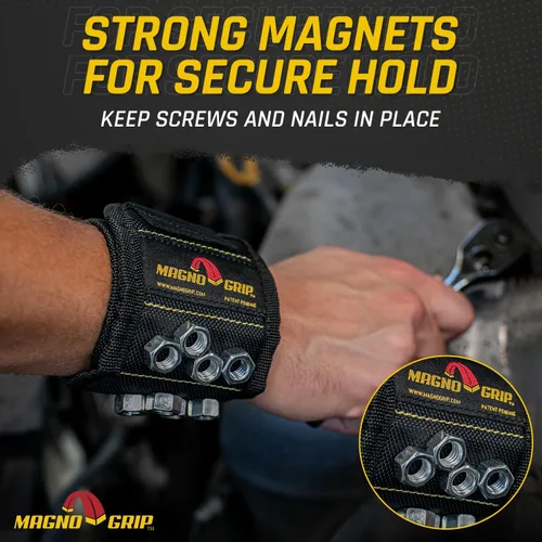 Miniatura 2 de Pulsera magnética MagnoGrip Negro
