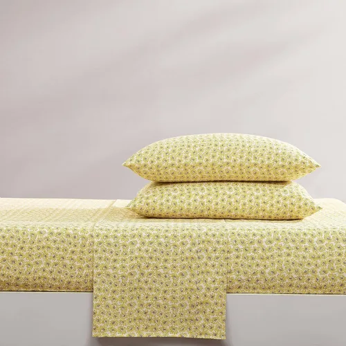 Miniatura 5 de Betsey Johnson - Juego de sábanas de tamaño king, ropa de cama sedosa y ligera, resistente a la decoloración y a las arrugas
