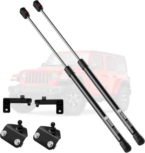 Miniatura 9 de IAQWE Soporte de elevación de capó para Chevrolet Colorado y GMC Canyon 2023 2024 2025, 21-16014 puntales de gas delantero cubierta del motor