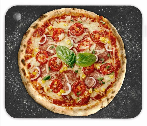 Miniatura 10 de Chef Pomodoro Pizza de acero para horno de 13 pulgadas 1/4 de pulgada de espesor, acero para hornear para horno, parrilla, pan de masa madre, piedra