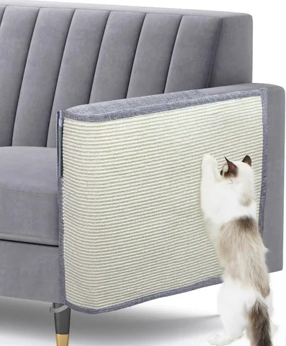 Miniatura 8 de Protector de Sofá contra Arañazos de Gato, 27.6" L*19.6" A Almohadilla Protectora de Muebles contra Arañazos de Gato Protector de Brazo de Sofá