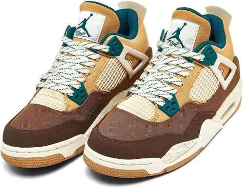 Miniatura 6 de Jordan unisex-child Jordan Little Kid's 4 Retro Cacao WowGeode Teal (Fb2213 200) Preschool