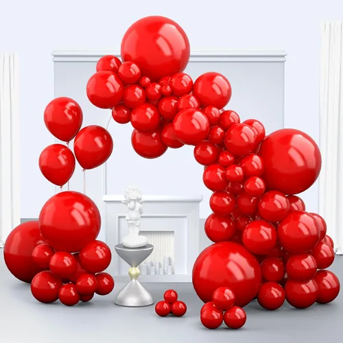 Miniatura 7 de Globos color beige, 150 unidades de diferentes tamaños, paquete de globos de 18 pulgadas, 12 pulgadas, 10 pulgadas, 5 pulgadas, color marfil crema