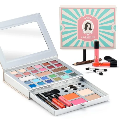 Miniatura 12 de Color Nymph Colección de 16 piezas de brillo labial, brillo labial brillante para mujeres y niñas, set de brillo labial de color duradero con ricos