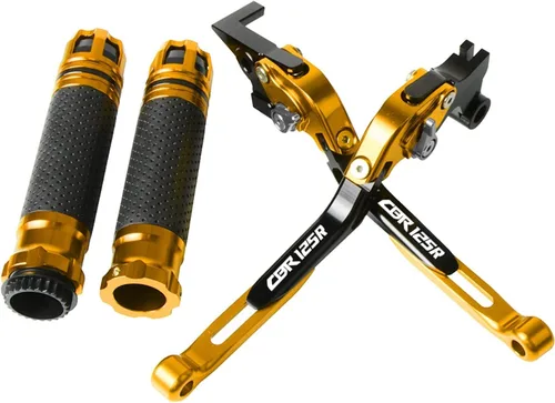 Accesorios CNC para motocicleta, ajustable, plegable, extensible, con logotipo, palancas de embrague de freno para Yamaha FZ6 FAZER FZ-6 FZ 6 10