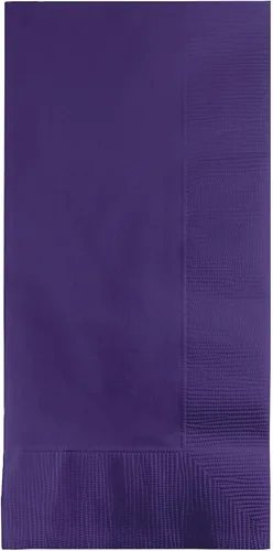 Miniatura 9 de Creative Converting 663276B Toque de color - Servilletas de papel de 2 capas para almuerzo (50 unidades), dorado brillante, 16.5 cm x 16.5 cm Oro