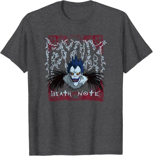 Miniatura 9 de Death Note Camiseta Ryuk Heavy Metal, Negro, S