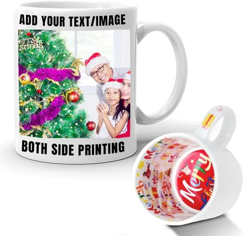 Miniatura 15 de Taza de café personalizada, regalo personalizado, taza de cerámica con foto, imágenes o texto, novedad de tazas personalizadas, perfecta para negro