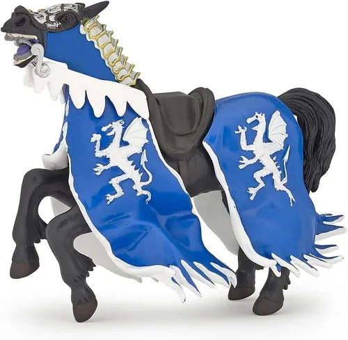 Miniatura 6 de Caballo del Rey Dragón Azul por Papo