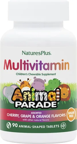 Miniatura 7 de Nature 's Plus – Fuente de la vida Animal Parade Sugar-Free Assorted 90 Chewable