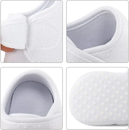 Miniatura 4 de Zapatos de bautizo con suela premium para bebés y niños pequeños