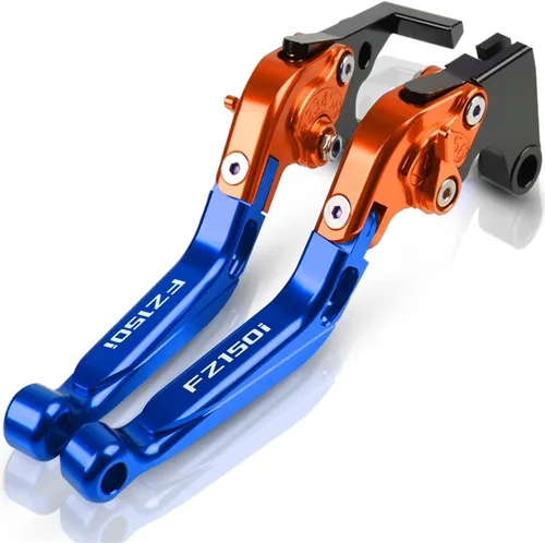Miniatura 9 de Accesorios CNC para motocicleta, ajustable, plegable, extensible, con logotipo, palancas de embrague de freno para Yamaha FZ150I FZ 150I 2013-2018
