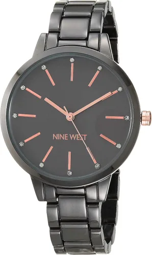 Miniatura 7 de Nine West Reloj de pulsera con detalles de cristal para mujer