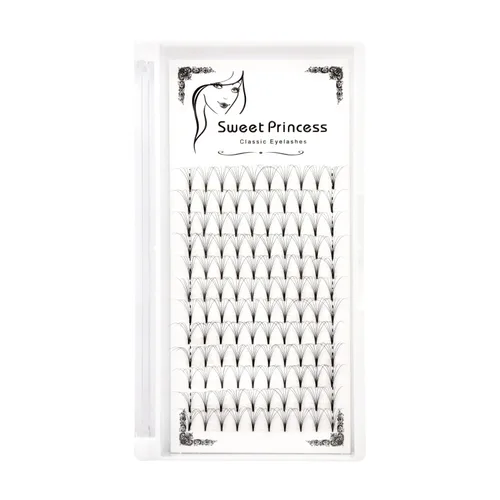 Miniatura 8 de 120 extensiones de pestañas postizas de 0.07 a 0.71 pulgadas para elegir abanicos de volumen 7D, grosor de 0.003 in, rizo D, injerto natural