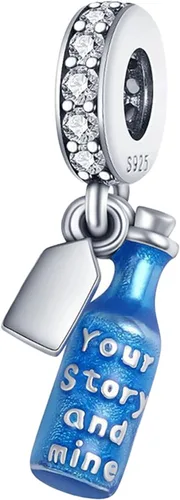 Miniatura 51 de Amufer S925 Charms for Women, compatible with Pandora Bracelets and Necklaces, Jewelry Gift