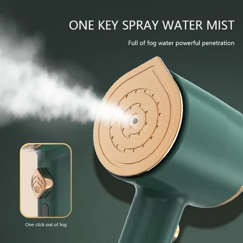 Miniatura 2 de Mini máquina de planchar portátil de mano, mini plancha de vapor de viaje 2024, plancha de vapor eléctrica para prendas de vestir: perfección sin