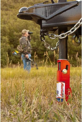 Miniatura 7 de Southwest Wheel 2,000 libras. Top Wind RAM A-Frame Trailer Jack w/6" Flip Foot