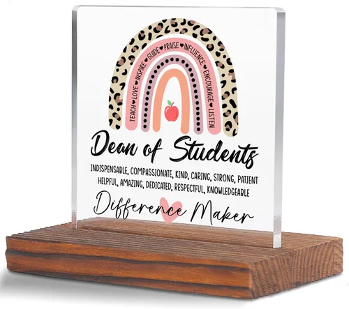 Miniatura 7 de Letrero decorativo de escritorio transparente para después de la escuela, regalo de agradecimiento para mujeres y hombres, regalos de agradecimiento