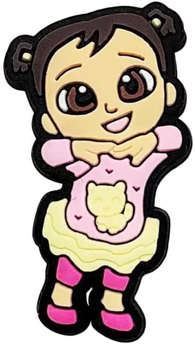 Miniatura 6 de SANACCNI Encantos de zapatos de juego, encantos de decoración de zapatos de película de dibujos animados, encantos para sandalias, zapatos, pulsera