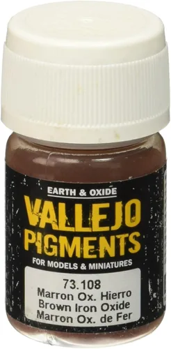 Miniatura 2 de Vallejo - Pigment FX Blue Grey, 1.18 Fl. Oz. (35 ml) Pot, Fine Powder Color Pigment for Model Weathering and Hobby Building