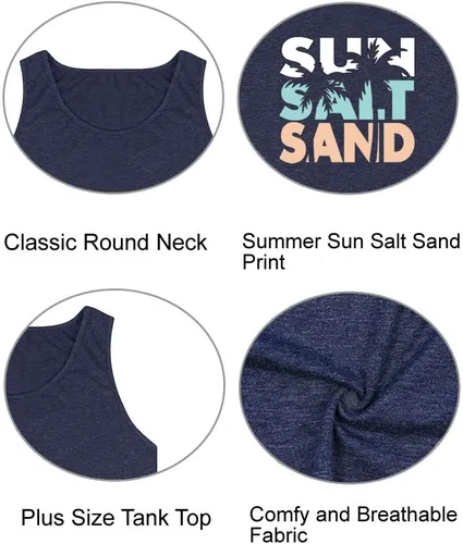 Miniatura 4 de Camiseta sin mangas con estampado de piña hawaiana para mujer, talla grande, con estampado gráfico hawaiano, camiseta sin mangas para vacaciones