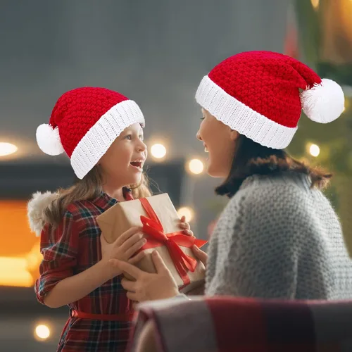 Miniatura 5 de Gorro de Papá Noel para niños y niñas