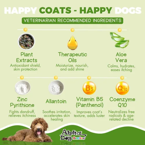 Miniatura 4 de All Stages - Juego de champú y acondicionador natural para perros con aloe vera pH equilibrado, champú y acondicionador para perros, champú
