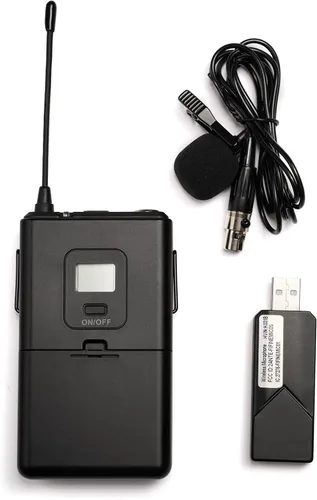 Miniatura 8 de FIFINE Micrófonos inalámbricos para computadora, sistema de micrófono inalámbrico USB para PC y Mac, sistema de auriculares UHF con receptor USB