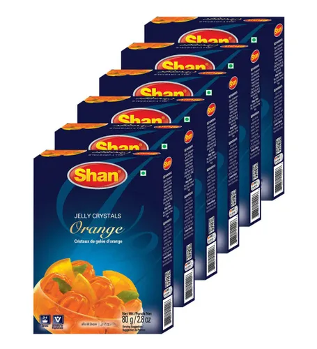 Miniatura 58 de Shan Polvo de crema de mango, 7.05 oz, postre esencial para cualquier ocasión, apto para vegetarianos, bolsa hermética en una caja (paquete de 3)