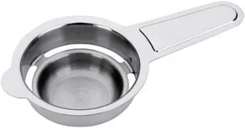 Lacor - Separador de huevos de acero inoxidable 18/10, color plateado, talla única
