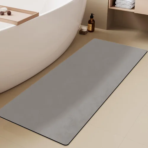 Miniatura 13 de TYUU Tapete de Baño de Halloween, Alfombra de Baño de Halloween Delgada Antideslizante de Secado Rápido Tapete de Baño de Murciélago que Cabe Debajo