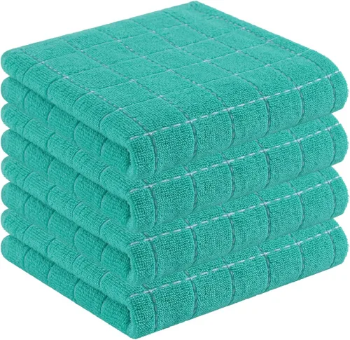 Miniatura 46 de Homaxy Paños de cocina 100% algodón de felpa, toallas de cocina ultra suaves y absorbentes para la cocina, adecuadas para secar y lavar platos