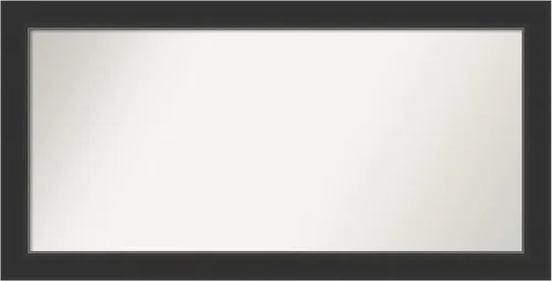 Miniatura 232 de Amanti Art Espejo personalizado, espejo de baño negro Astor, espejo de pared o espejo de tocador de baño sobre el fregadero (25 x 25 pulgadas)