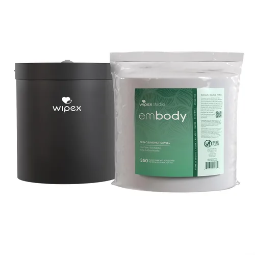 Miniatura 13 de Wipex Embody Body Wipes - Paño grande a base de plantas con aceite de árbol de té para una limpieza rápida, ideal para atletas, yoga, gimnasio