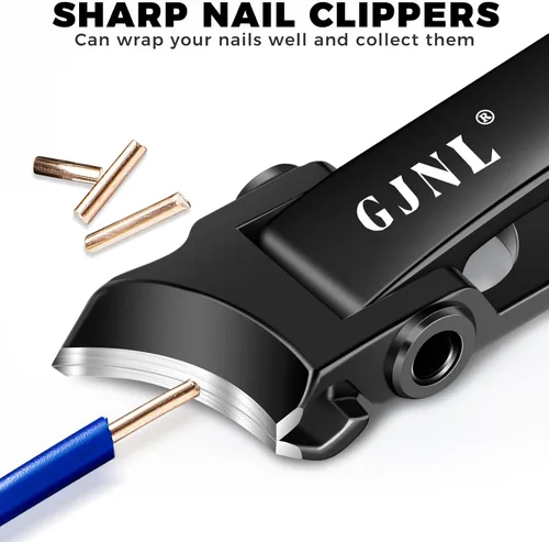 Miniatura 7 de Cortaúñas para adultos mayores, cortaúñas resistentes para hombres, uñas gruesas con amplia apertura de mandíbula, cortaúñas grandes inclinadas