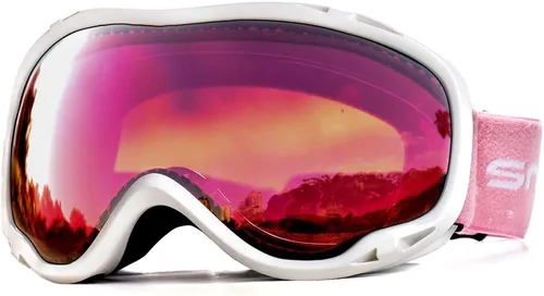 Gafas de esquí para esquí, snowboard, motos de nieve para hombres, mujeres y adultos, antivaho 100% protección UV