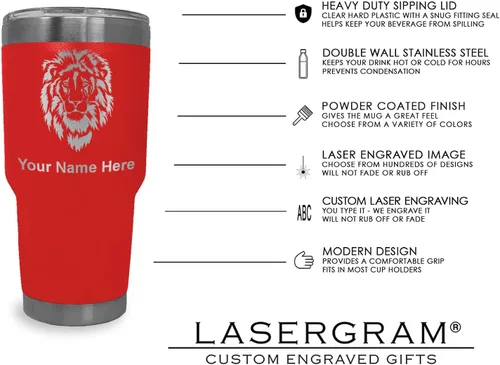 Miniatura 87 de LaserGram Taza aislada al vacío de 20 onzas, asistente médico MA, grabado personalizado incluido (rosa)