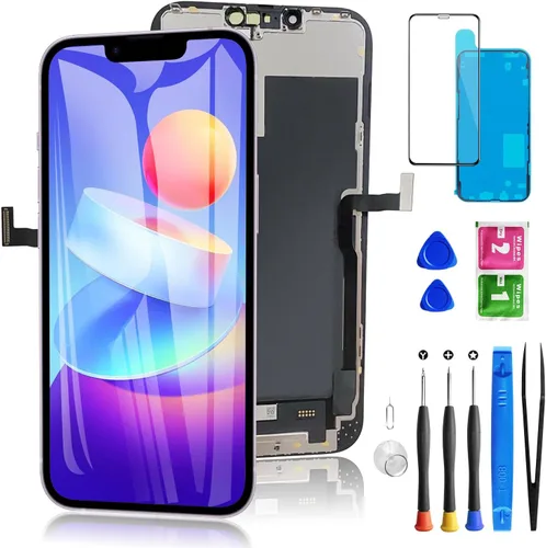 Miniatura 33 de para iPhone 8/SE 2020 2ª Generación Pantalla de Repuesto Blanca, Diykitpl Ensamblaje Completo Pantalla LCD Digitalizadora Táctil 3D para SE 2020