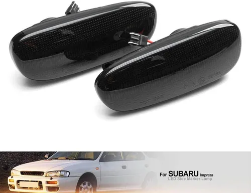 Miniatura 4 de Impreza - Lámparas LED de marcador lateral para Subaru Impreza L LS Outback RS 1993 1994 1995 1996 1997 1998 1999 2000 2001 Controlador/Pasajero