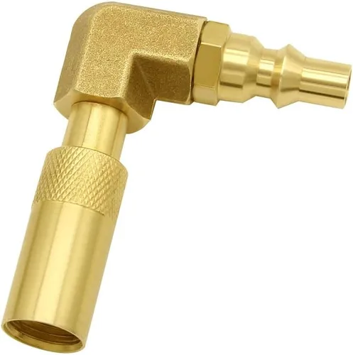 Miniatura 6 de Hooshing Adaptador de codo de conexión rápida RV de 1/4 de pulgada, ajuste de conversión de baja presión para Blackstone de 17 pulgadas y 22
