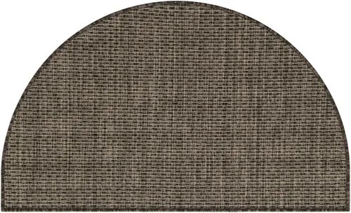 Miniatura 64 de Unique Loom Collection Alfombra de Área Plana Casual de Transición Sólida Jaspeada para Interiores/Exteriores (Pasillo 2' x 6' 1", Azul/Azul Marino)
