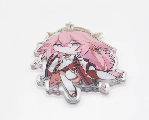 Miniatura 92 de YJacuing Genshin Impact - Figura de llavero de acrílico