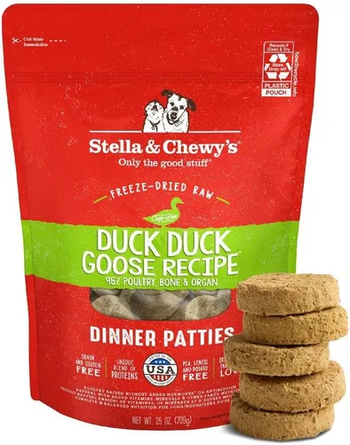 Miniatura 27 de Stella & Chewy's Empanadas crudas liofilizadas – Receta de cordero Dandy – Alimento para cachorros y perros con alto contenido de proteínas sin