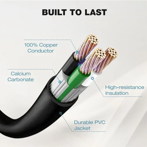 Miniatura 3 de Cable adaptador para RV de 30 amperios a 50 amperios, adaptador de corriente eléctrica NEMA TT-30P a NEMA 14-50R con indicador de alimentación LED