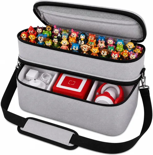 Bevegekos Bolsa de transporte de almacenamiento para Tonies 2 Starter Set, para personajes de Toniebox, estación de carga y auriculares, solo funda