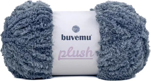 Miniatura 52 de Hilo de Pelo Sintético Super Suave y Grueso, Súper Suave y Esponjoso para Tejer, Crochet y Manualidades, 100 Gramos (3.53 Onzas) 109 Yardas